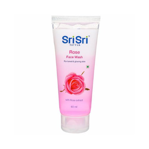 Sri Sri Rose Face Wash 60ml