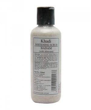Khadi India Badam Whitening Scrub 200Ml