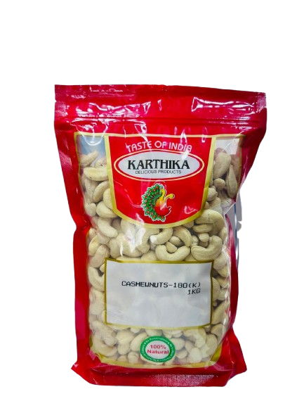 KERALA CASHEW NUTS 1 KG W-180