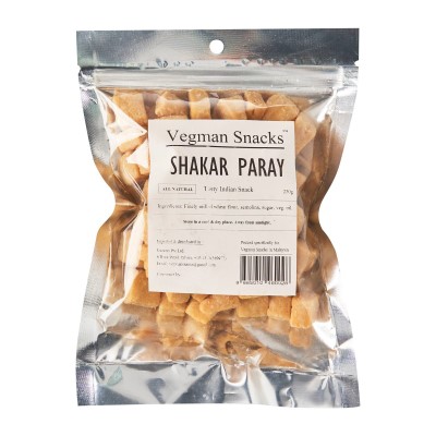 Vegman Snacks - Shakar Paray 200gm
