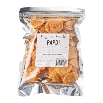 Vegman Snacks - Papdi 200gm