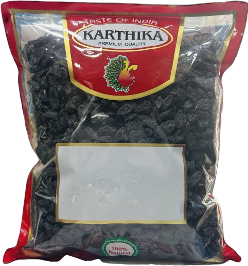 KARTHIKA RAISINS BLACK WITH SEED 100 GM