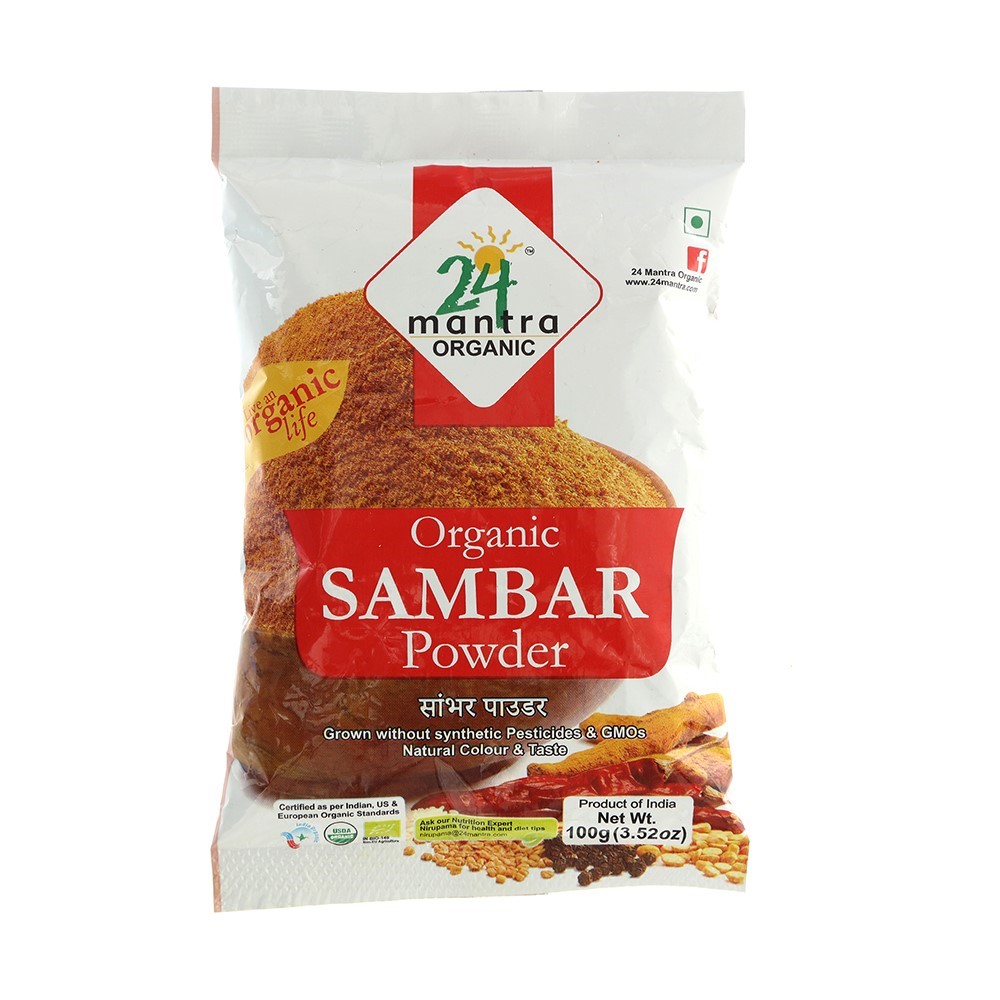 24 Mantra Organic Sambar 100gm
