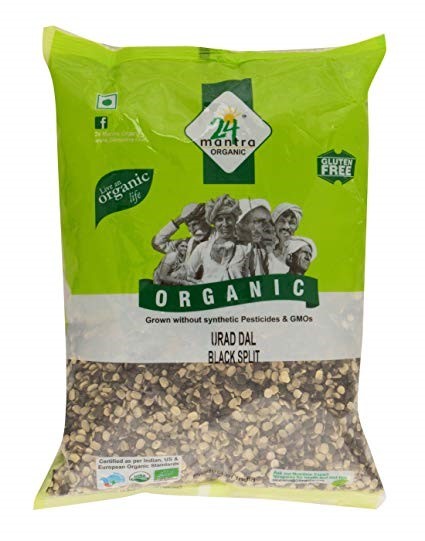 24 Mantra Organic Urad Black Split 500gm