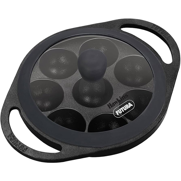 Futura Cast Iron Appe Pan 16cm with Glass Lid | CIAP16G