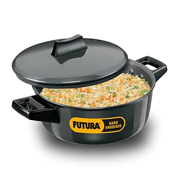 Futura Hard Anodised Cook n Serve Bowl 2L | IACB20
