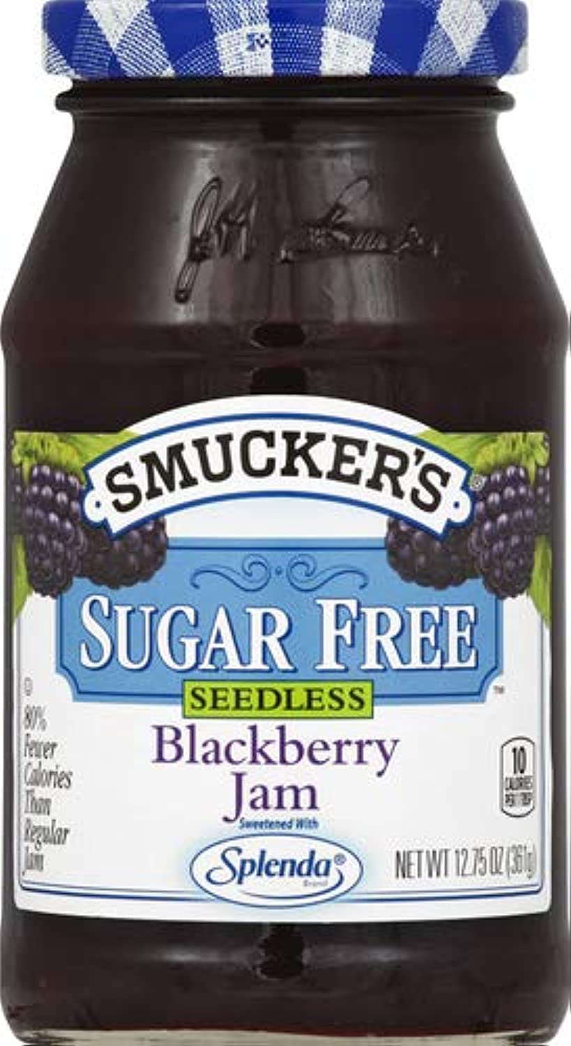 Smuckers Sugar Free Seedless Blackberry Jam 361g