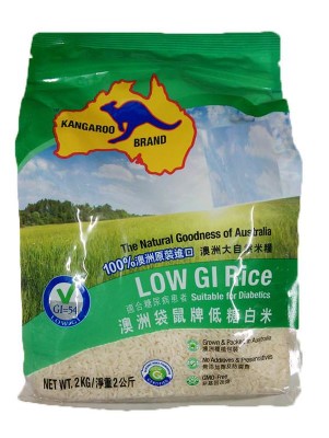 Kangaroo Low Gi Rice 2Kg