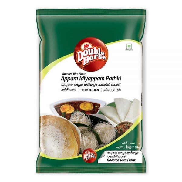 Double Horse Appam Idiyappam Pathiri 1Kg