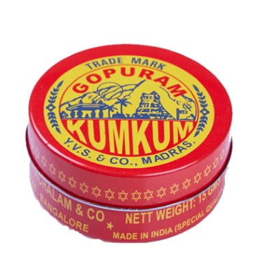 Gopuram Kumkum 15Gm Tin