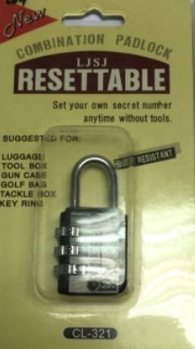 Resettable Lock Cl-321