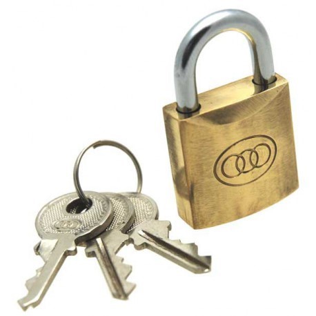 Padlock Brass 25Mm