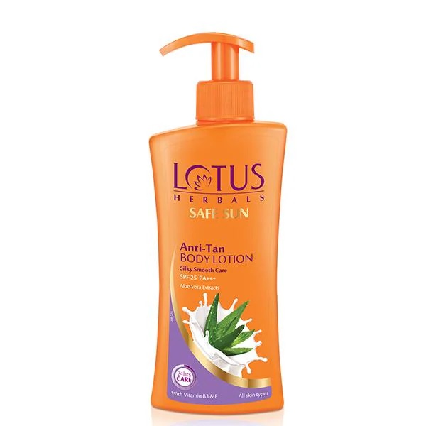 Lotus Herbals Safe Sun Anti-Tan Body Lotion SPF 25  -  250ml