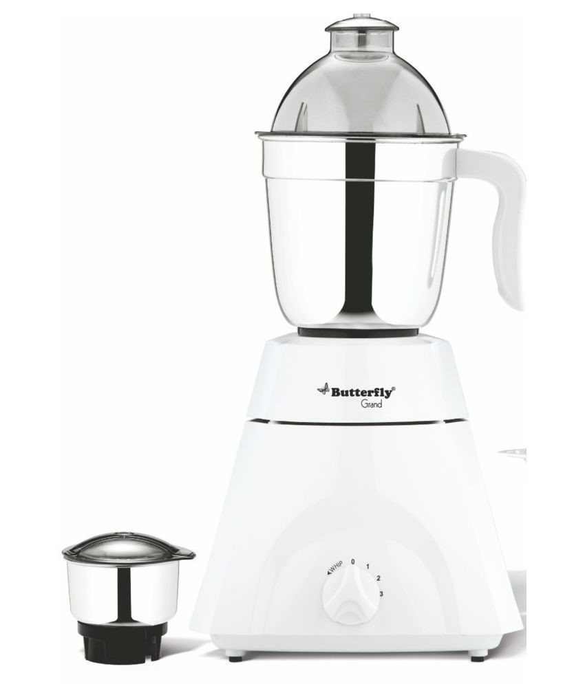 Butterfly Grand Mixer Grinder White 2 Jar