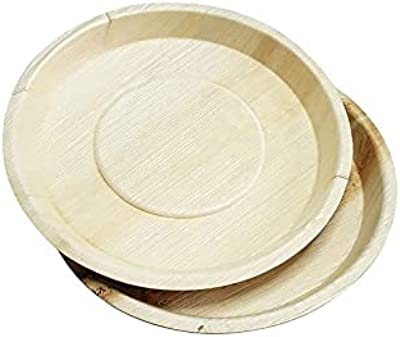 Palm Plate Round Deep 10" (10pcs)