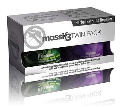 Mossif3 Twin Pack Aromatherapy Repellent