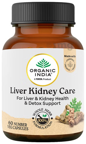 ORGANIC INDIA LIVER KIDNEY CARE  60 CAPSULES