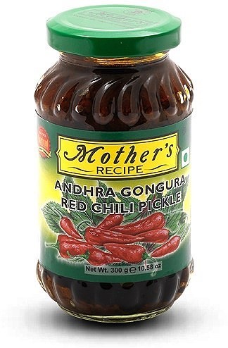 Mother's Andhra Gongura Red Chili Pickle 300G