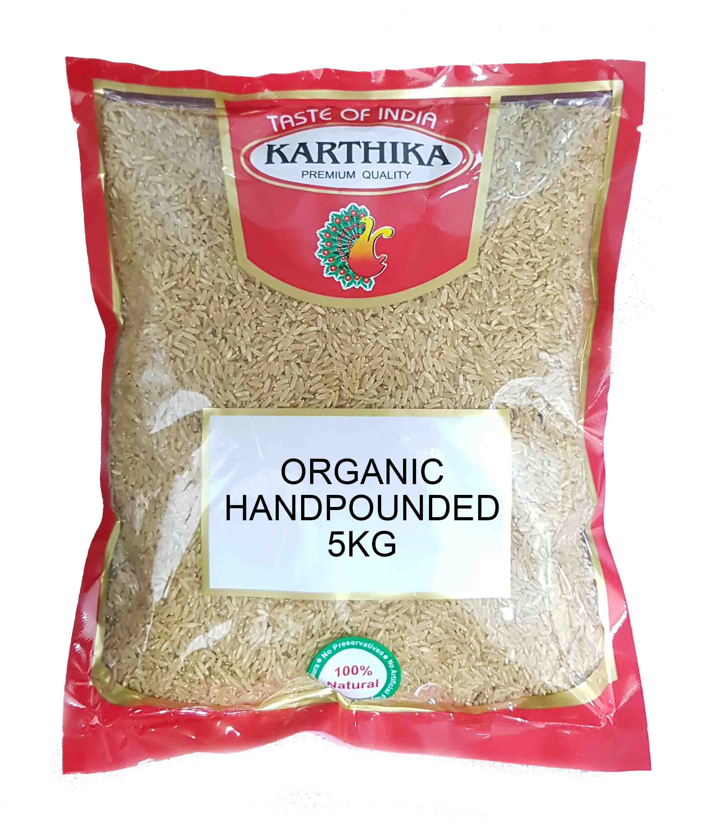 Karthika Organic Handpounded Rice 5kg