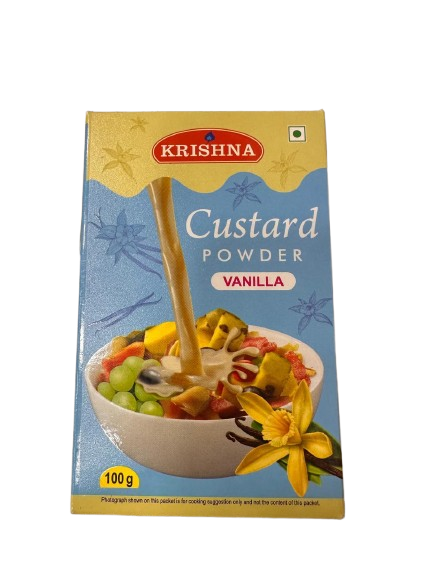 KRISHNA  CUSTARD POWDER  VANILLA 100 GM