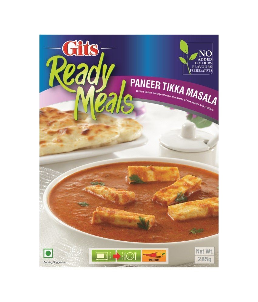 Gits Paneer Tikka Masala 285gm Ready To Eat