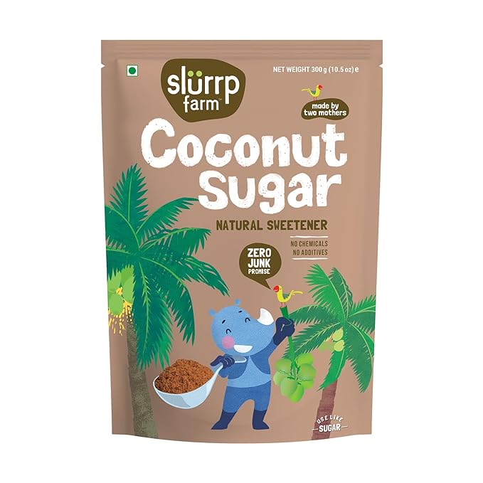 Slurrp Farm Coconut Sugar – Natural Sweetener, 300g