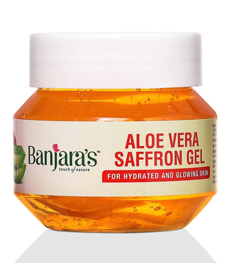 Banjara's Aloe Vera Saffron Gel 100Gm