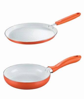 Prestige Creme Omni Tawa 250Mm Twin Pack