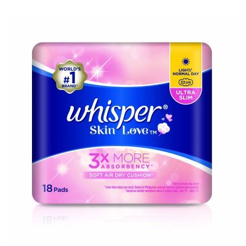 Whisper Skin Love 18 Pads