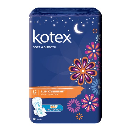 Kotex Slim Overnight 32Cm