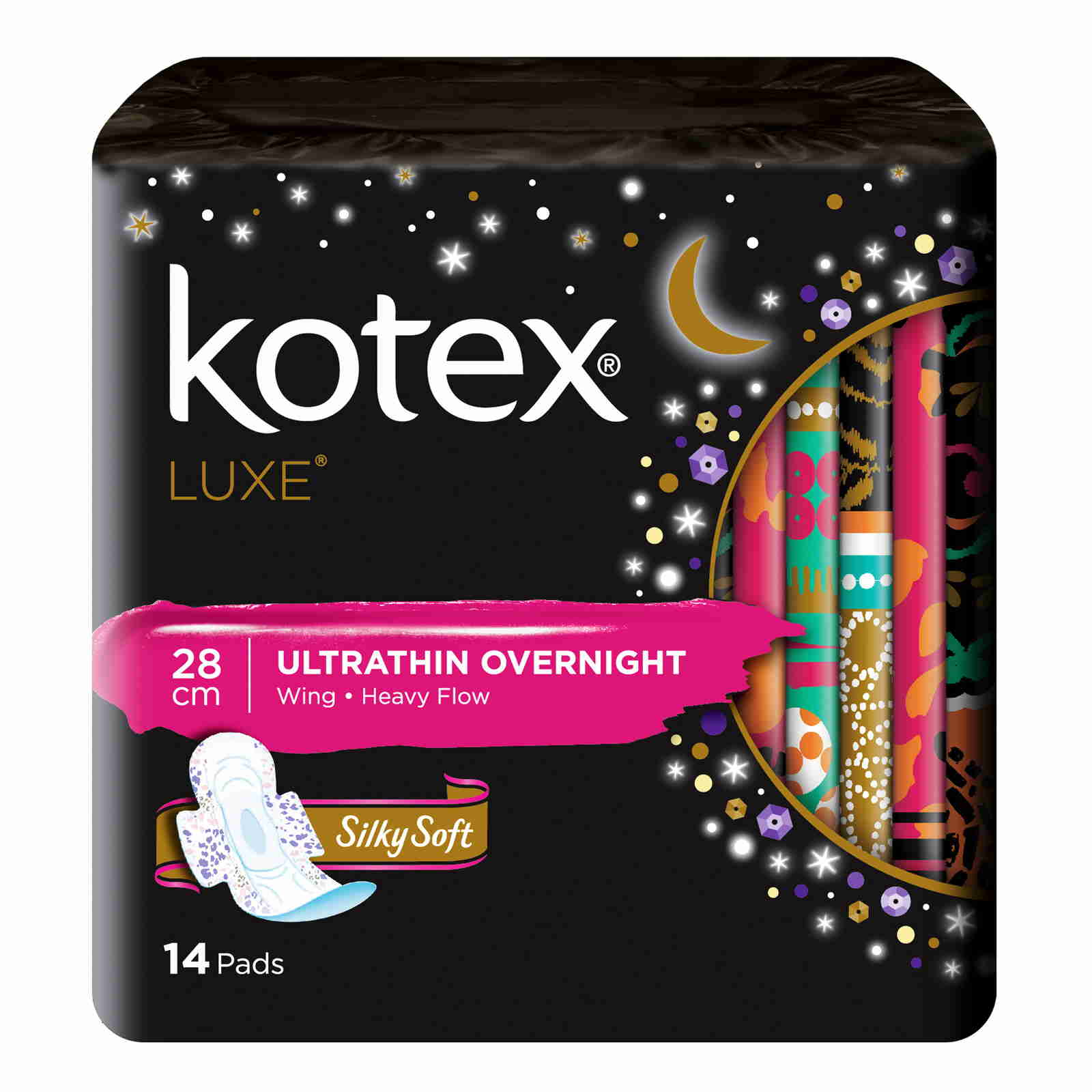 Kotex Ultrathin Ultra Thin Day & Night Wing 28cm (8s)