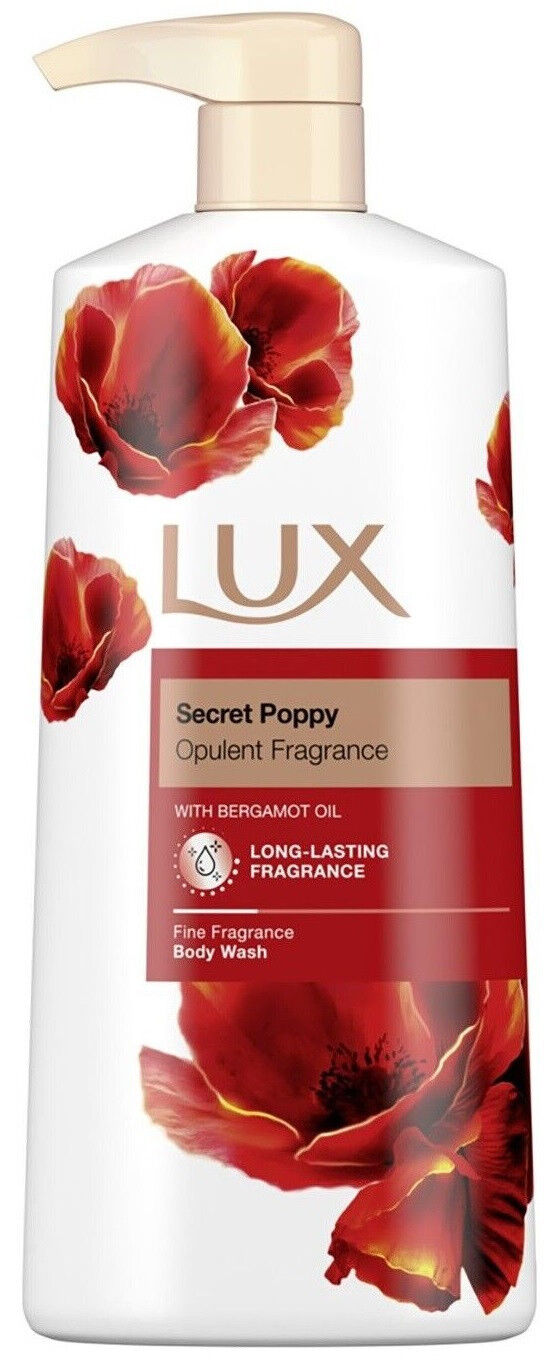 Lux Secret Poppy Opulent Fragrance Body Wash 600ml