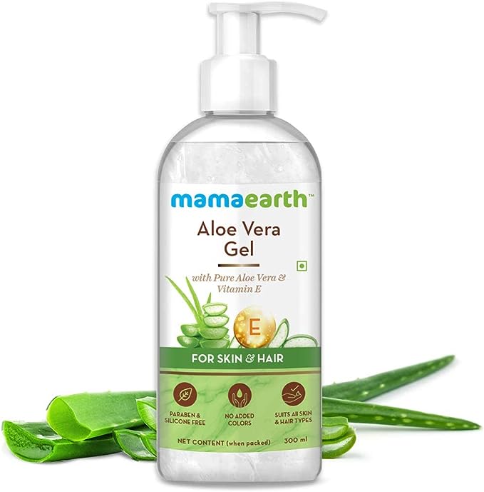 Mamaearth Aloe Vera Gel for Skin and Hair 300ml