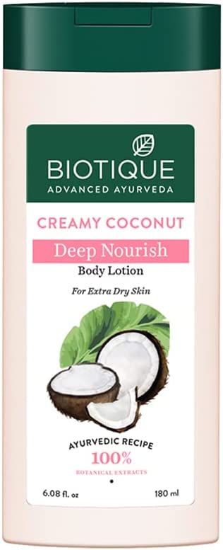 Biotique Creamy Coconut Body Lotion 180ml