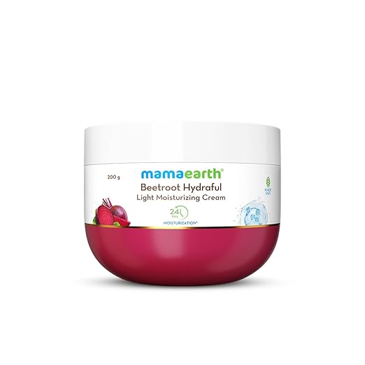 Mamaearth Beetroot Hydraful Light Moisturizing Cream 200g