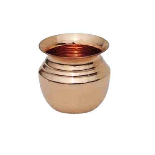 Copper Lota, Kalash Pooja Lota (Size 4)