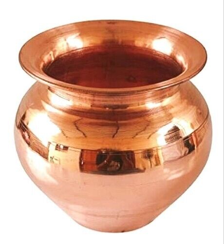 Copper Lota , Kalash Pooja Lota (Size 8)
