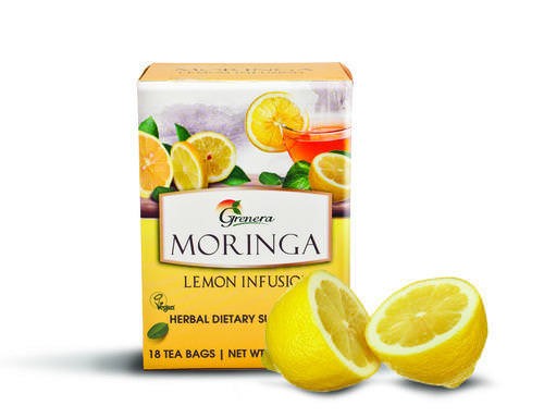 Genera Moringa Lemon Ginger Infu Tea Bags 40gm