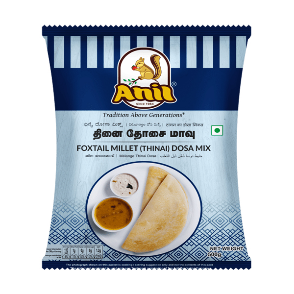 Anil Thinai (Foxtail Millet) Dosa Mix 500gm