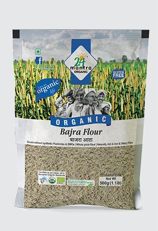 24 Mantra Org Bajra Flour 500gm