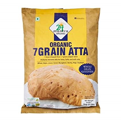 24 Mantra Organic 7 Grain Atta 1Kg