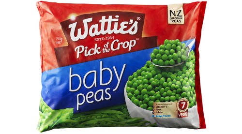 Watties Baby Peas 750Gm