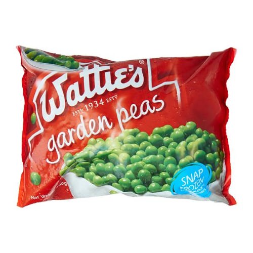 Watties Frozen Green Peas 500Gm