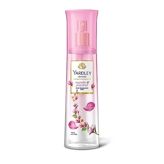 Yardley London Fine Fragrance Mist – Magnolia & Grapefruit – 140 ml