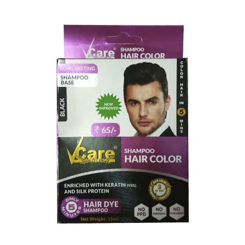 V Care Shampoo Black 15ml