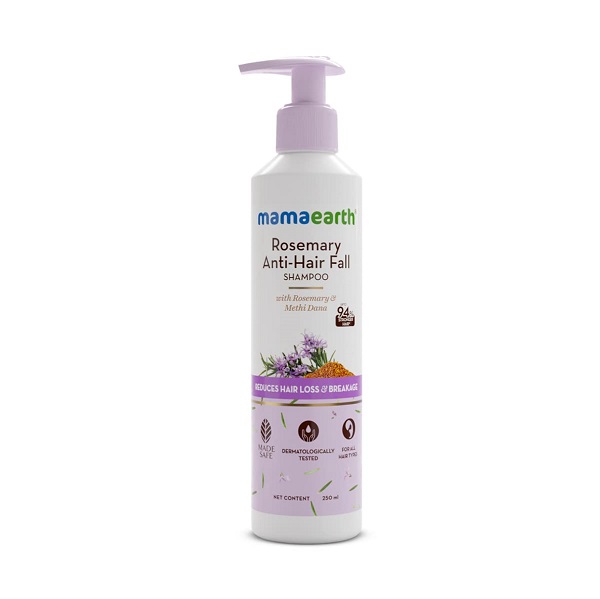 Mamaearth Rosemary Anti-Hair Fall Shampoo & Methi Dana 250ml