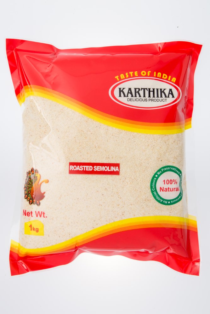 *KE Roasted Semolina (Rava) 1Kg India