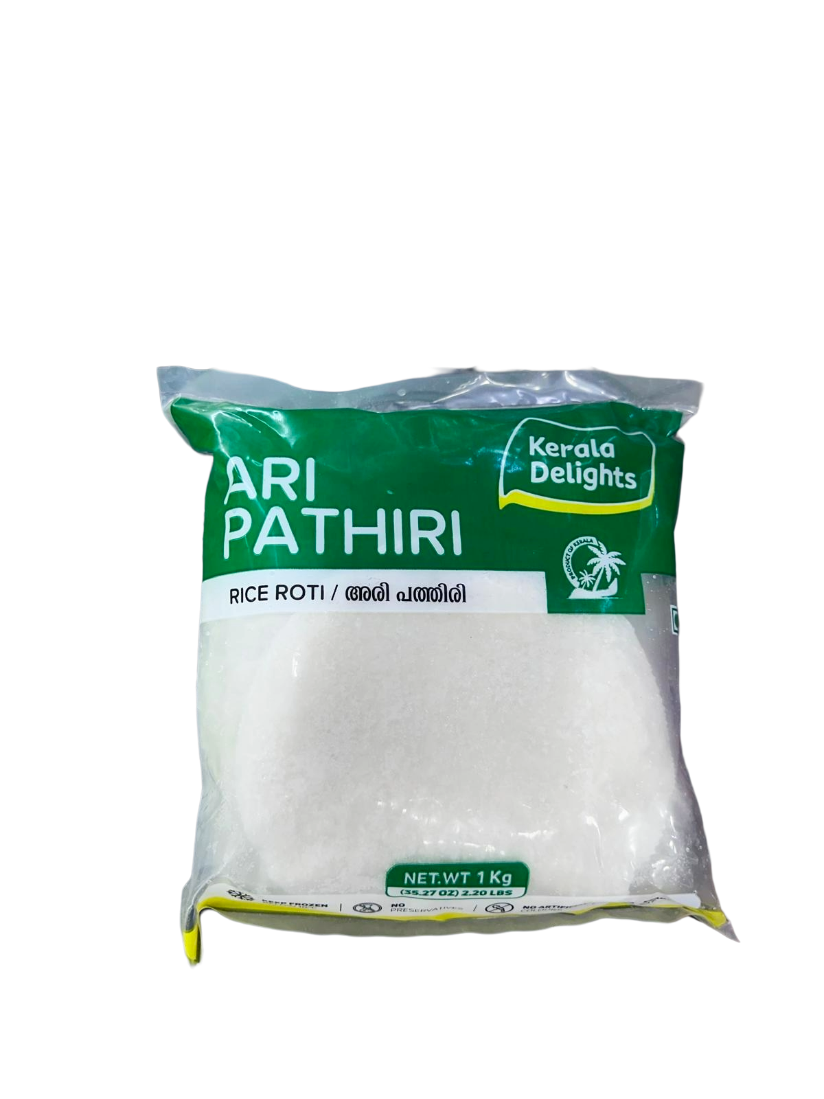 KERALA DELIGHTS ARI PATHIRI 1 KG FROZEN