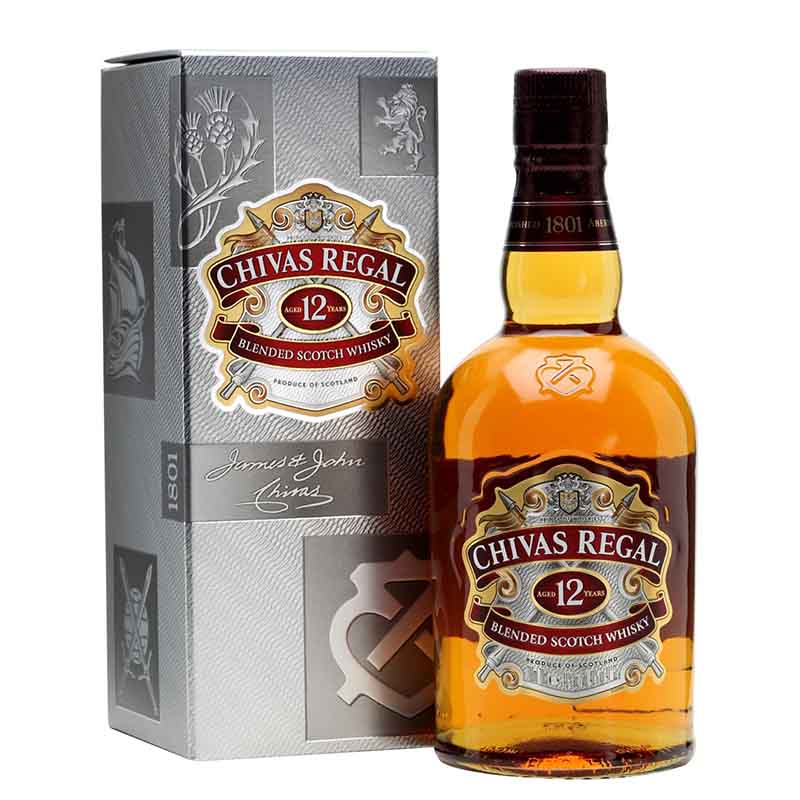 Chivas Regal Whisky 12 years 750ml