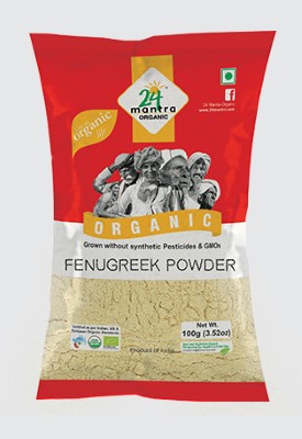 24 Mantra Organic Fenugreek Powder 100gm